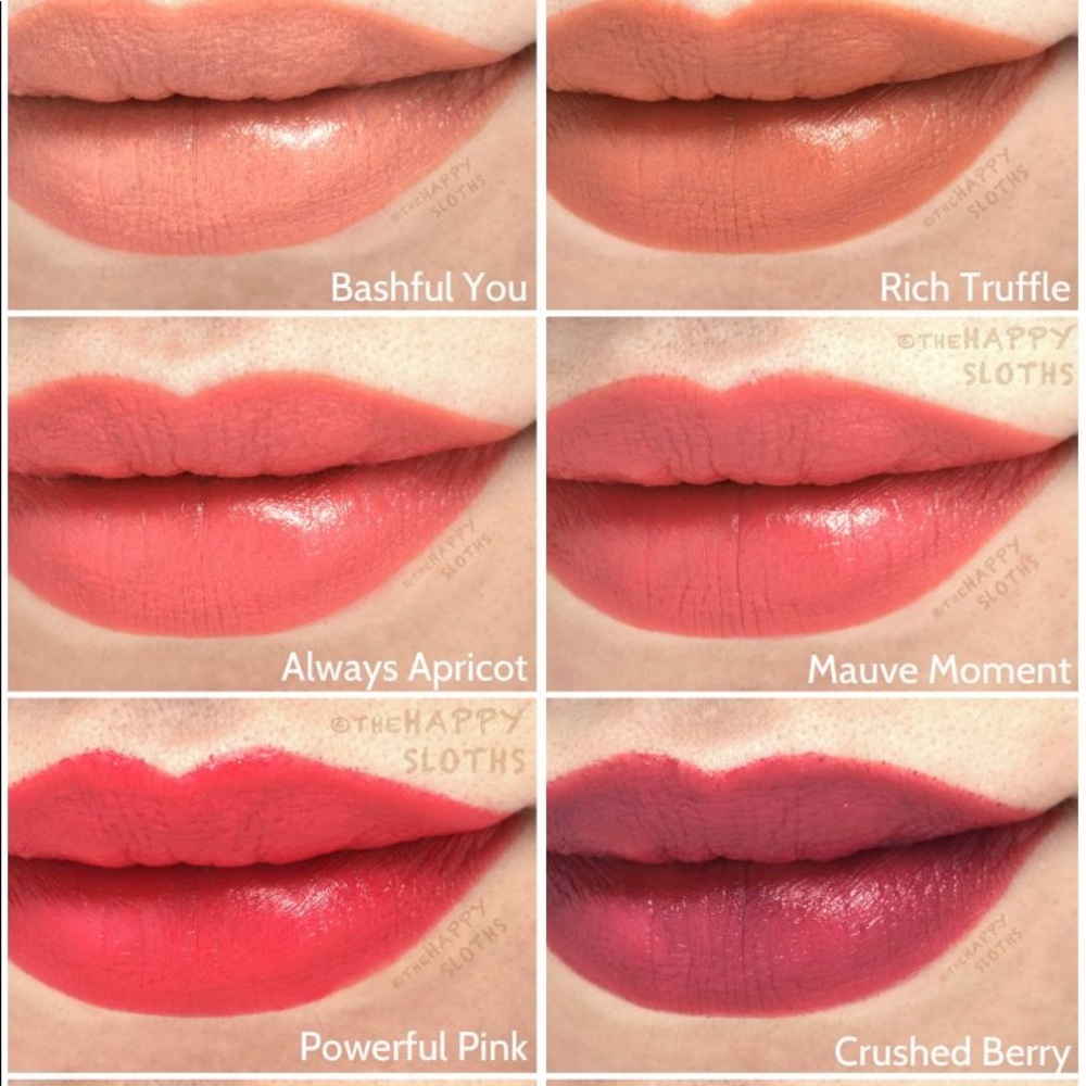 Gel semi matte and shine lipstick